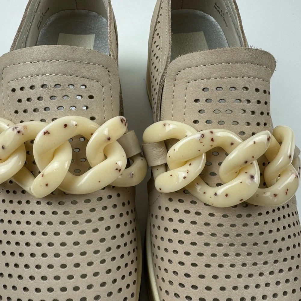 Dolce‎ Vita Jhenee Shoes Sneakers Sand Nubuck Women’s Size 8.5